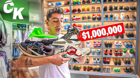 FaZe Rug's $1,000,000 SNEAKER COLLECTION! .